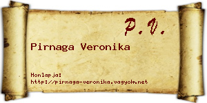 Pirnaga Veronika névjegykártya