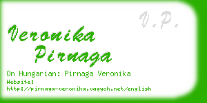 veronika pirnaga business card
